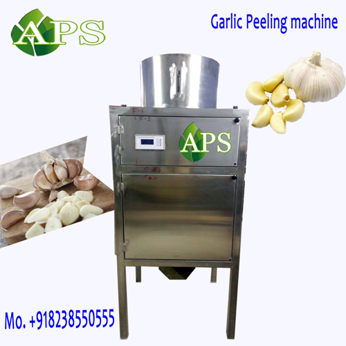 Garlic peeling machine repair service to coustomer port contact company
