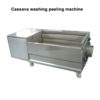 Cassava washing peeling machine